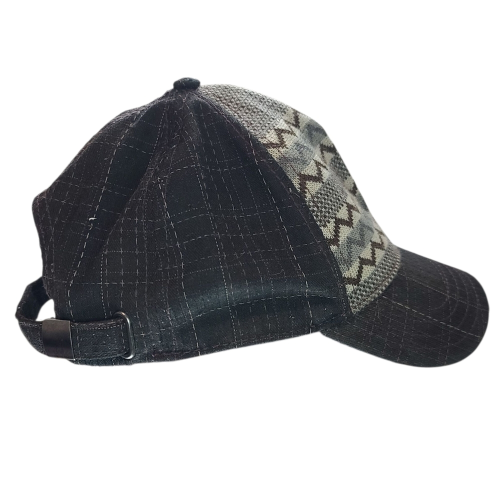 Goorin Bros Knit Trucker Baseball Hat in One Size Brown Gray One Size - Picture 2 of 8